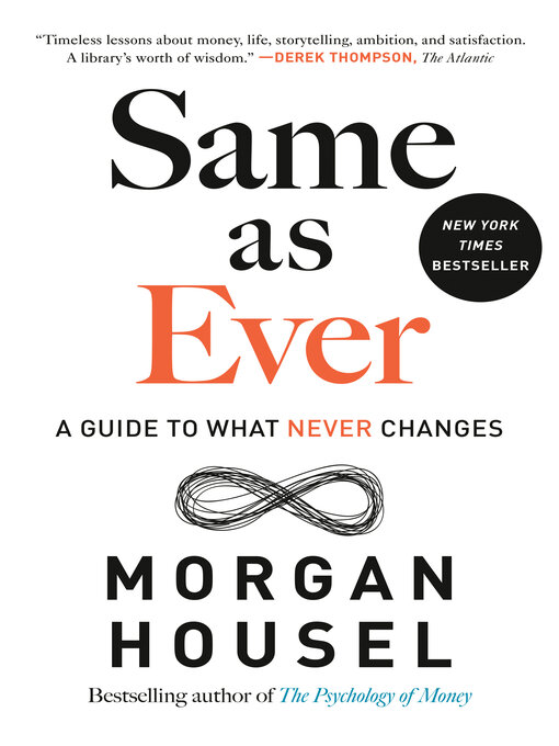 Title details for Same as Ever by Morgan Housel - Wait list